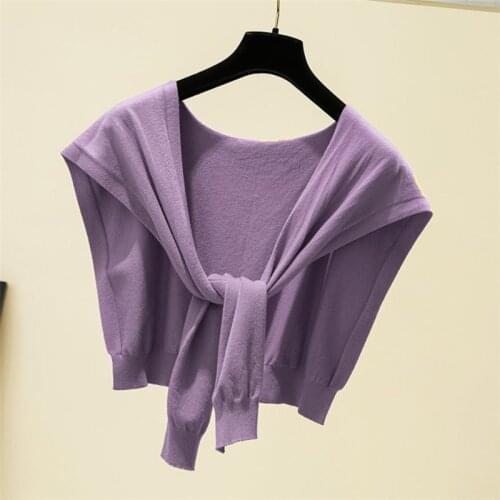 Shawl Woolen Knit Warm Shawl Winter scarf shawl Woman Coat Shoulders Fake Collar Cape Knotted Scarf classics Neck Guard Scarve