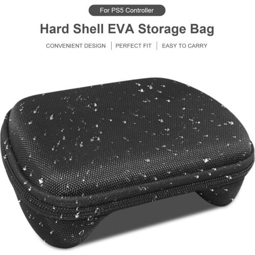 Game Console Handle Storage Bag Gamepad Case For PS5 Large Capacity One-shoulder Cloth Package Games Accessories