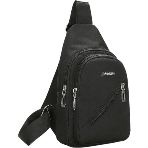 Mens Shoulder Bag Sling Chest Pack Canvas USB Charging Sports Crossbody Handbags For Men 2020 Chest Bags Belt Waist Packs