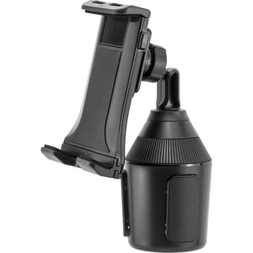 Universal Car Cup Holder Mount Cell Phone Holder for iPhone XS, XS-Max, for iPad Galaxy S9 Plus 4-12 inch Mobile Devices