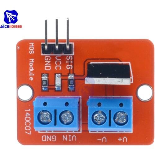 5pcs TOP MOSFET Button IRF520 MOSFET Driver Module for Arduino ARM Raspberry pi
