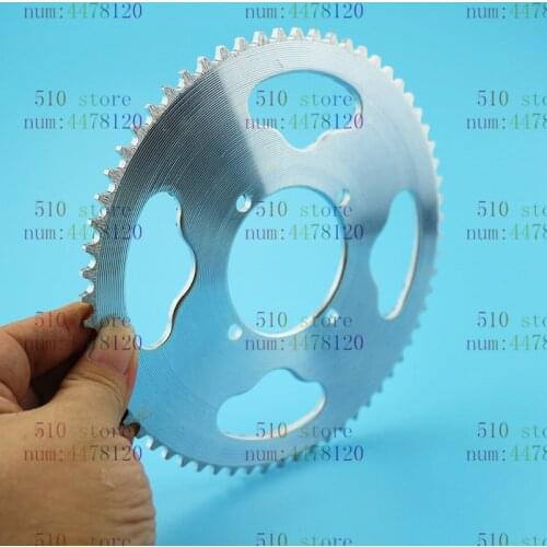 25h 80t 54mm Silver Rear Sprocket fit Pocket Dirt Bike ATV Quad Go Kart Buggy Scooter Minimoto Motorcycle