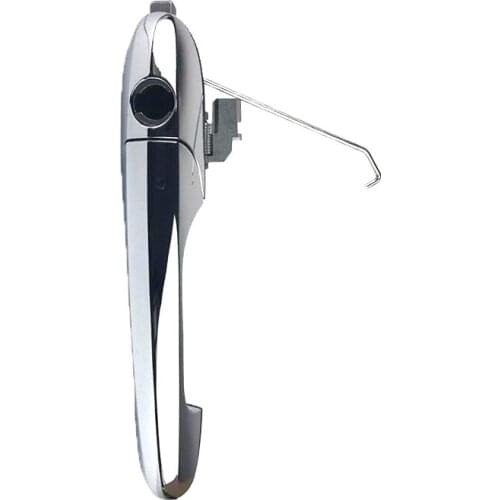 1Piece For Fiat-500 For Exterior 735592012 Door Handles Chrome Right Drivers Side Door Handle Outer