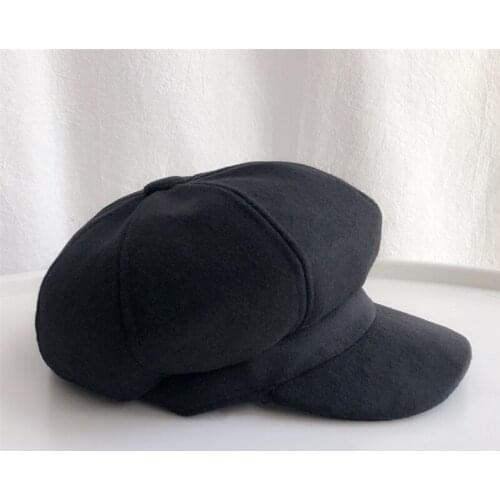 Beret womens autumn and winter Korean version British retro Navy hat fashion artist hat