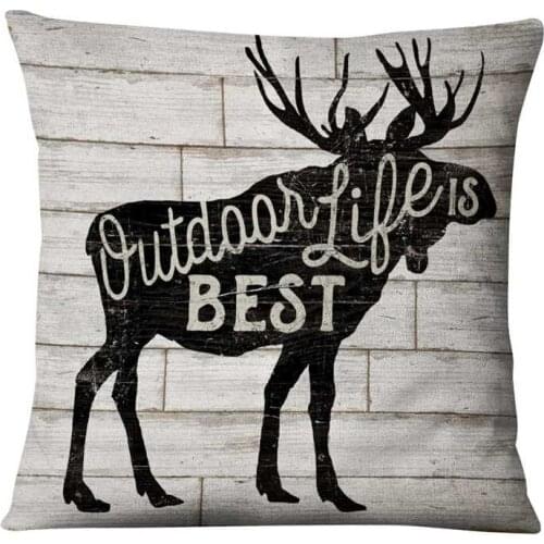 Call Of The Wild Nordic Design Print Pillowcase Home Pillow Decoration Cushion Decorative Pillow For Sofa Throw Pillows 17*17