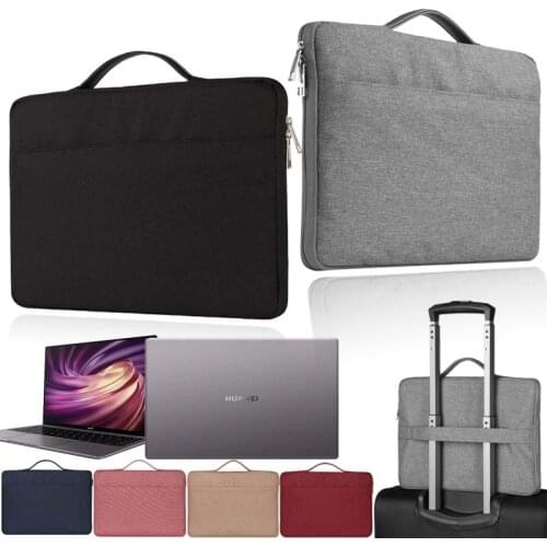 KK&LL For HUAWEI MateBook 13 14 /E 2019/X 13 / X Pro/D 15.6"/Honor MagicBook Pro 14 16- Laptop Notebook Carrying Sleeve Case Bag
