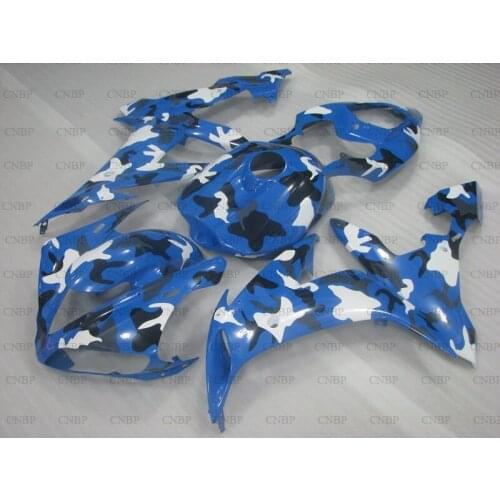 For YAMAHA YZFR1 2004 - 2006 Full Body Kits YZFR1 2006 Motorcycle Fairing YZF R1 2005 Blue White Body Kits