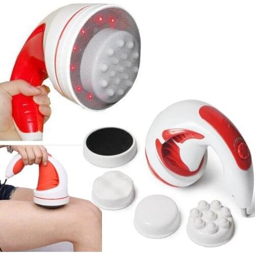 Electric Body Massager Slimming infrared Fat Burner Neck Back Foot Vibrator Massage Spine Health Care Relaxing Massage Machine