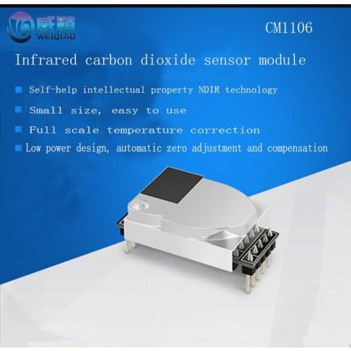 Infrared CO2 sensor module CM1106 infrared CO2 gas detection module
