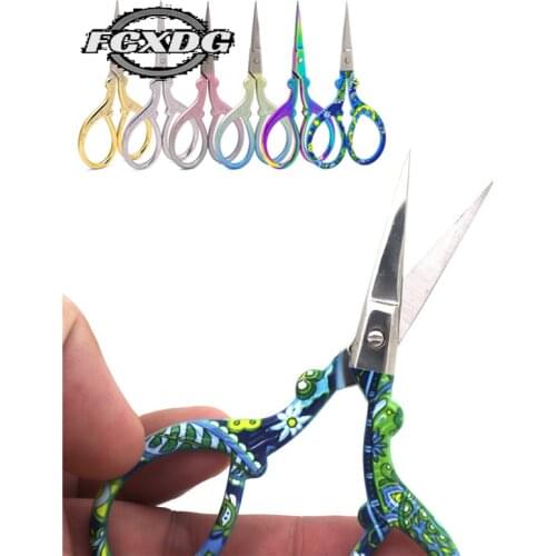 Hot Selling Sharp Stainless Steel Grooming Scissors Sewing Supplies Accessories Needlework Scissors Small Embroidery Scissors