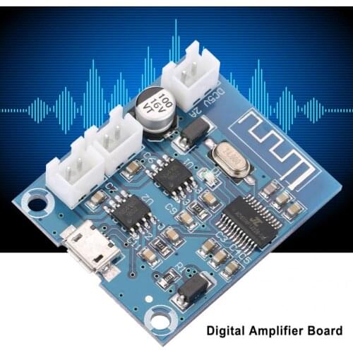 Mini Bluetooth 4.2 Amplifier Board Module Circuit Stereo Speaker Digtital Module With 5W+5W DIY Speakers DC 5V 2A AMP Module