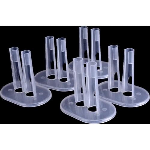 10pcs per lot Transparent Doll Support Leg Holders For 1/6 Dolls Stands Monster Doll Accessories Clear Doll Stand Display Holder