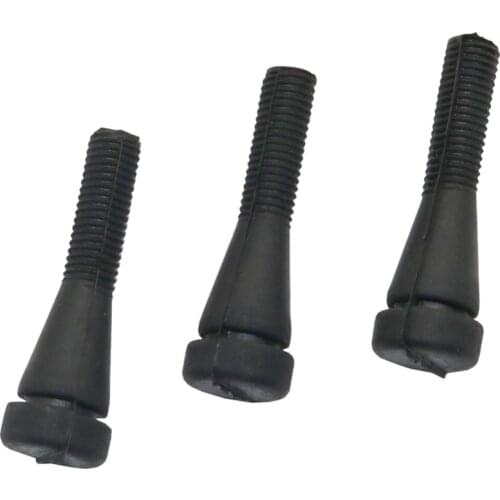 100 Pcs Poultry Rubber Rod Pigeon Quail Length 60 mm Rubber Plucking Fingers Removal Machine Glue Stick Plucker