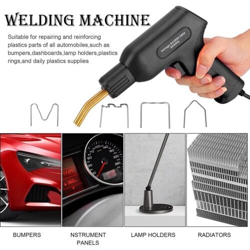 50W Handy Plastic Welder Hot Staplers PVC Plastic Repair Machine Car Bumper Repairing Welding Tools Garage Tools