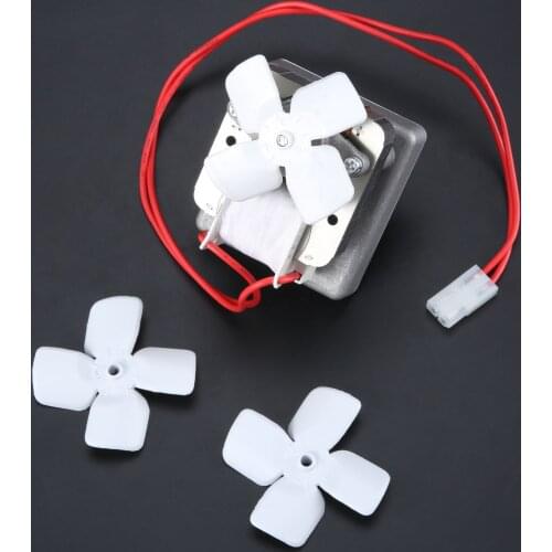 Barbecue Auger Motor with Fan Blade for Pit Boss& Traeger Wood Pellet Grills Replacement Spare Parts
