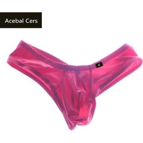 2019 Bikini Mens Crotch G-String Chuck with Flat Pants Mens Boxer Sexy Pajamas Penis Bag Gay Acebal Cers Brand XXL XL L M