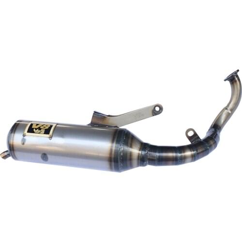 TWH V8 DIO-ZX Motorcycle Racing Parts 50-75CC Handmade Exhaust Pipe