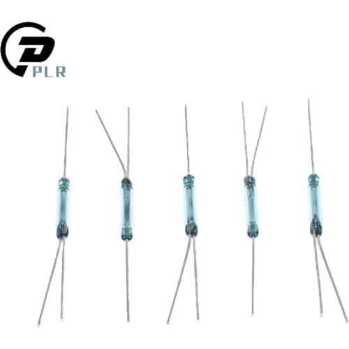 10pcs Reed Switch 3 pin Magnetic Switch Normally Open and Normally Closed Conversion 2.5X14MM NO NC