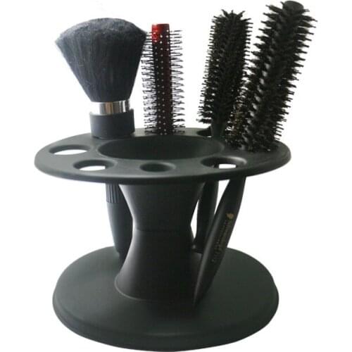 1pc Round Hair Comb Stand Plastic Salon Tools Brushes Scissors Holder Roll Comb Accessories Hair Styling Tools Hot Sale