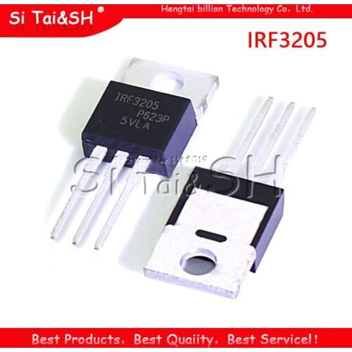10PCS IRF3205 IRF3205PBF TO220 55V 110A 200W FET for inverter