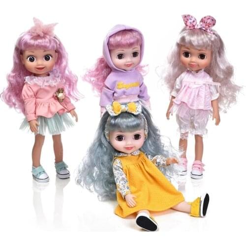 38 Cm Fashion Doll Girl Doll American Girl Doll Toy Cute Dress Up Princess Beauty Child Gift Birthday Gift New Dolls