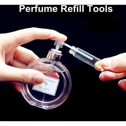 5pcs/lot Perfume Refill Tools Perfume Diffuser Funnels Cosmetic Tool Easy Refill Pump for Sample Perfume Bottle