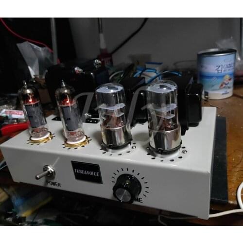 6P14 6G2P electronic tube single-ended class A amplifier, 5W*2 power amplifier connection, super linear connection 20KHz-20KHz