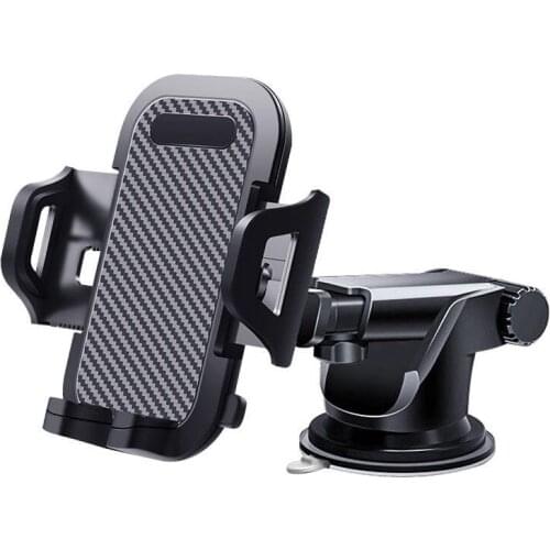 One-touch Suction Cup Car Phone Holder Dashboard Windshield Cell Support Mobile Phone Stand GPS Holder In Car Mount Accessory