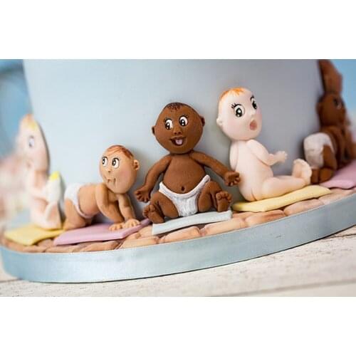 Baby Expression Mold Silicone Fondant Baby Molds Fondant Aroma Silicone Mold Chocolate Mould Resin Clay Moulds Chocolate Moulds