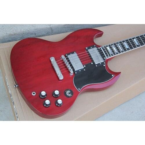Red Guitar, basswood body, rosewood fingerboard, high quality