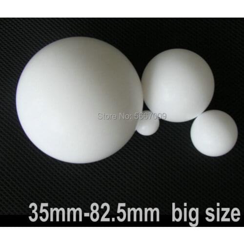 Laboratory big size PTFE Diameter 35mm to 82.5mm PTFE ball F4 stirring bead for school experiment