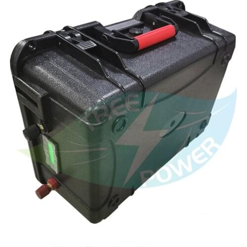 Waterproof 48v 40ah lithium battery li-ion BMS for e-bike scooter 2000w motor Solar inverters air conditioning + 5A charger