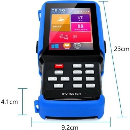 Multi-functional 5 in 1 Network Cable Tester IPC 9310S wifi 1080P Analog Camera 4.3'' Touchscreen AHD CVI TVI BNC Tester for IPC