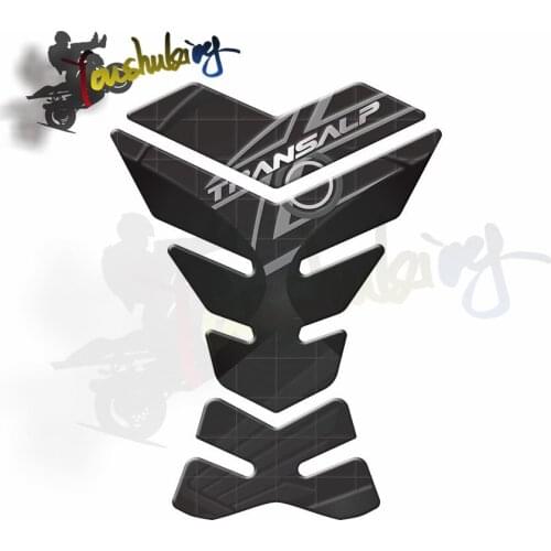 Motorcycle Carbon Fuel Gas Tank Cap Cover Pad 3d Sticker Protector for XL650V Transalp transalp400vhonda
