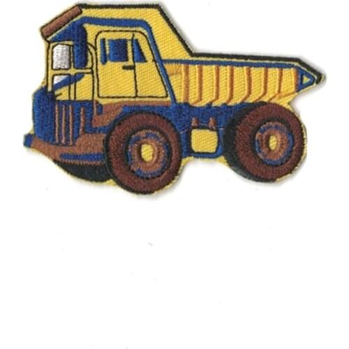 Retro Vintage Car Iron On Patches for clothing Embroidery Vest Backpack Bag Sew On Applique