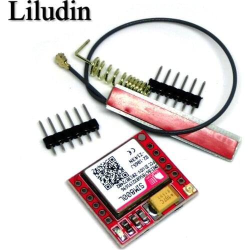 Smallest SIM800L GPRS GSM Module MicroSIM Card Core BOard Quad-band TTL Serial Port