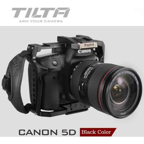 TILTA Black Cage Top handle Record cable Cage Accessories for Canon 5D 5D Mark II 5D Mark III 5D Mark IV 7D 7D Mark II cameras