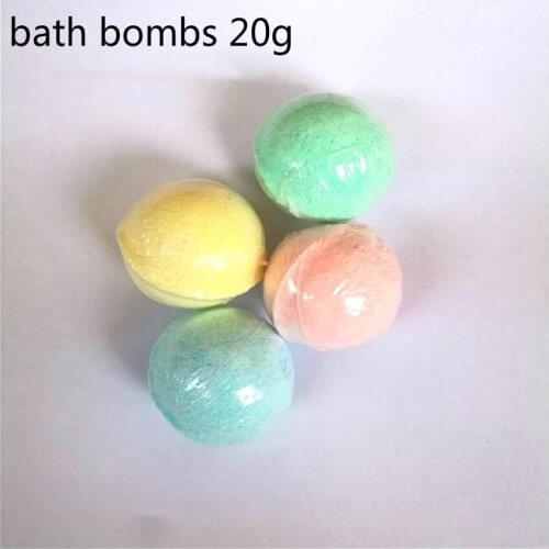 1pcs Exfoliating Bath Salt Ball 20g Moisturizing Bath Salt Handmade Essential Oil Body Cleaner Bubble Shower Bath Salt Ball