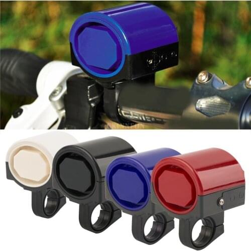 100Pcs/Lot High Quality MTB Road Bicycle Bike Electronic Bell Loud Horn Cycling Hooter Siren Holder
