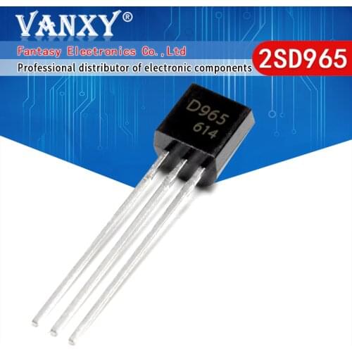 50PCS 2SD965 TO-92 D965 TO92 new triode transistor