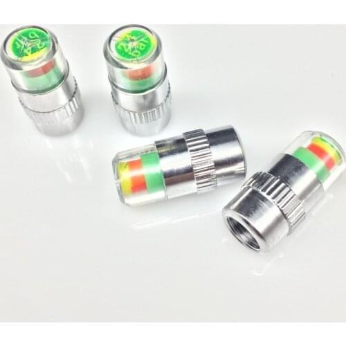 Car Tire Air Pressure Valve Stem Caps Sensor Indicator For Land Rover LR4 LR3 LR2 Range Rover Evoque Defender Discovery Freeland