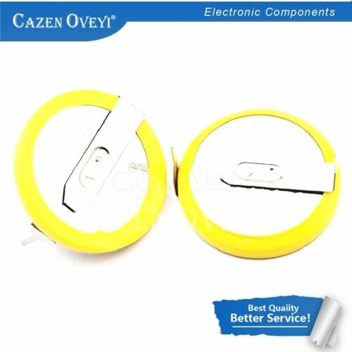 5PCS 3V 210mAh CR2032 Battery Lithium Manganese With 2 Solder Tabs For Motherboard Calculator CR2032 Button Coin Cell Battery