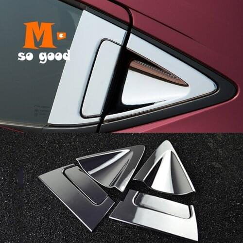 For Honda HR-V HRV Vezel 2014 2015 2016 2017 2018 Chrome Rear Door Handle Bowl Cover Insert Trim Cavity Accent Garnish Molding