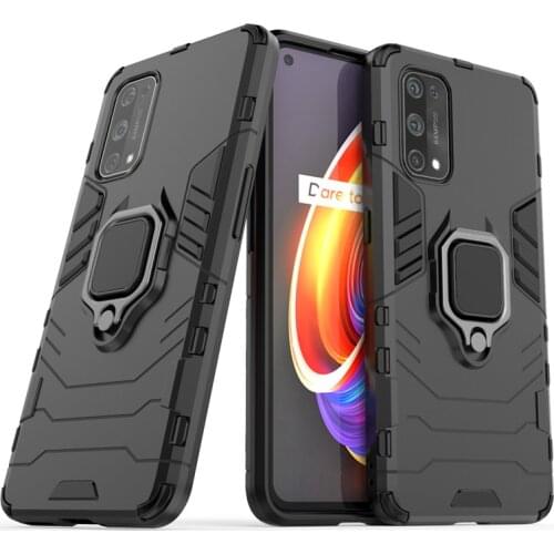 For OPPO Realme X7 Pro Case For Realme X7 7 C11 C12 C15 6 Pro V5 A52 Case Shockproof Armor Silicone Cover Hard PC Phone Bumper