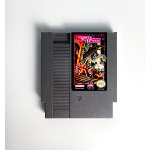 Might and Magic - Game Cartridge For NES Console 72 Pins 8bit