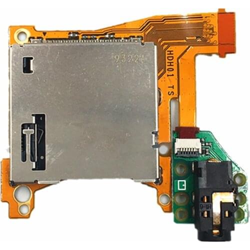 Headphone Jack Board Game Cartridge Big Card Slot Reader Tray for Switch Lite Game Console Accessories