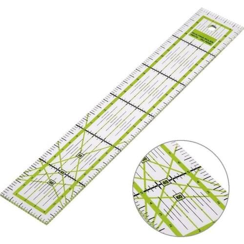 Patchwork Ruler Transparent Sewing Ruler Acrylic Quilting Template Ruler Sewing Patchwork Yardstick Ruler Drawing Measuring Tool