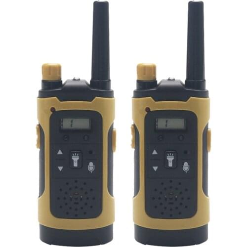 Mini Kids Walkie Talkies Toy Child Electronic Radio Voice Interphone Toy Outdoor LCD Display Walkie Talkies Toy