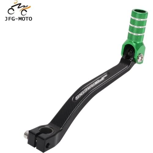 Motorcycle CNC Aluminum Folding Gear Shifter Shift Lever For KAWASAKI KX450F KXF 450 2009 2010 2011 2012 2013 2014 2015-2018