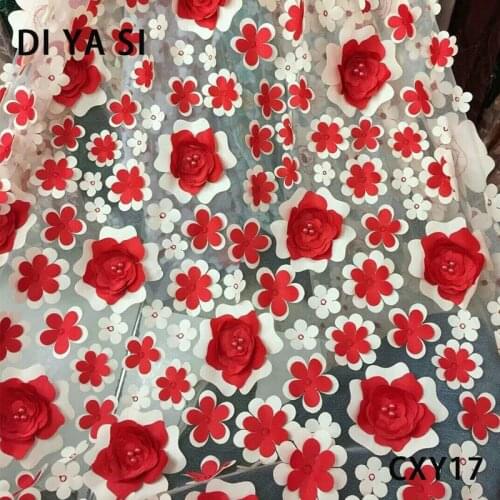 Nigerian Lace Fabrics For Wedding 2018, African French Lace Fabric High Quality 3D Lace, Grey Lace Applique